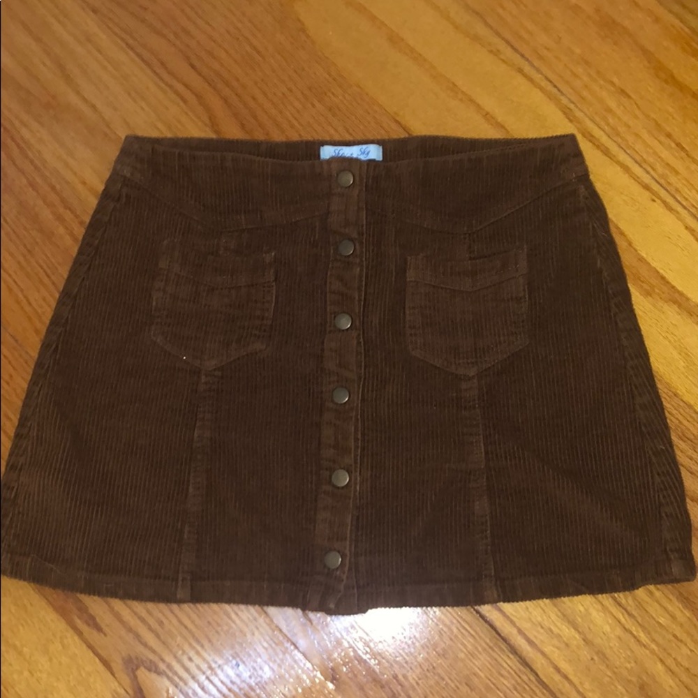 Corduroy Skirt